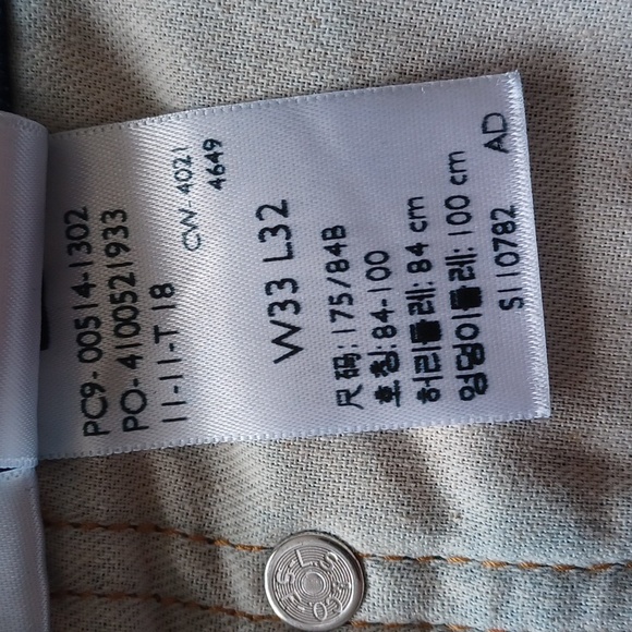 Levi's - Men's 514 33X32 Dark Straight Leg Jeans. Some Factory Fade. Near New⚡ - Picture 8 of 8